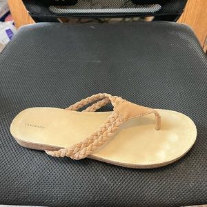 Lands End flip flops size 11 M